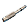 K30959 Перехідник з 1/4" (6.3 мм) стерео вилка на RCA розетка